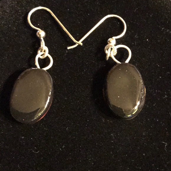 Polymer Clay Earrings w/ .925 silver - Picture 3 of 3